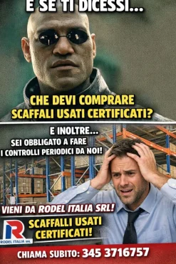 Scaffalatura certificata