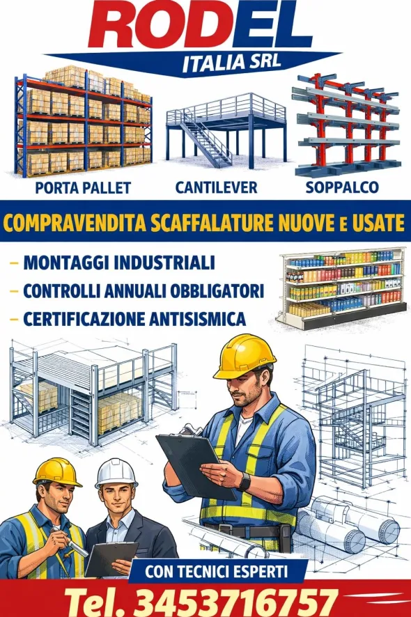 Scaffalatura certificata