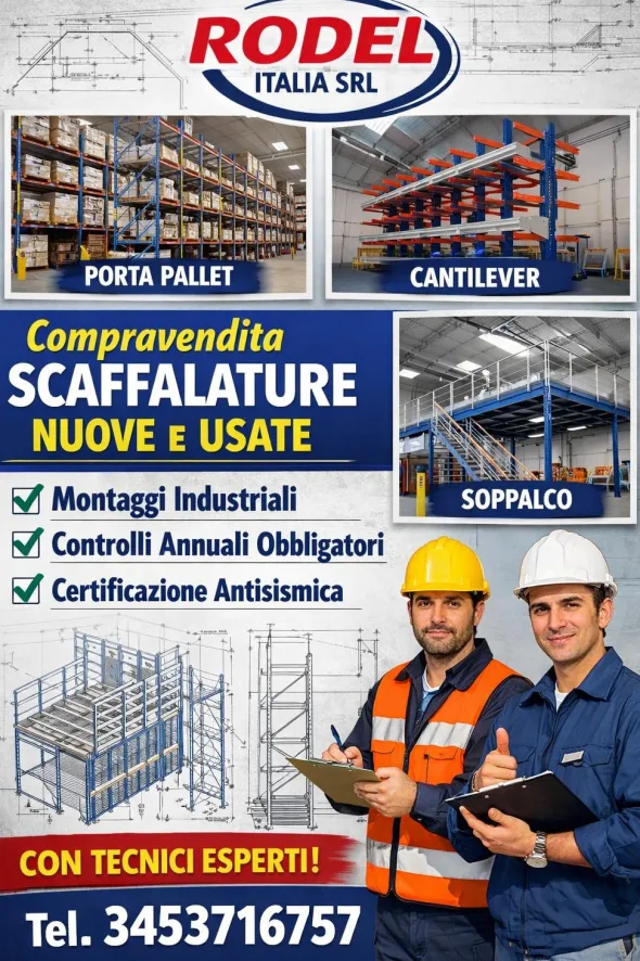 Scaffalatura certificata