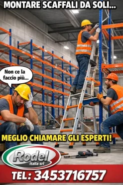 Scaffalatura certificata