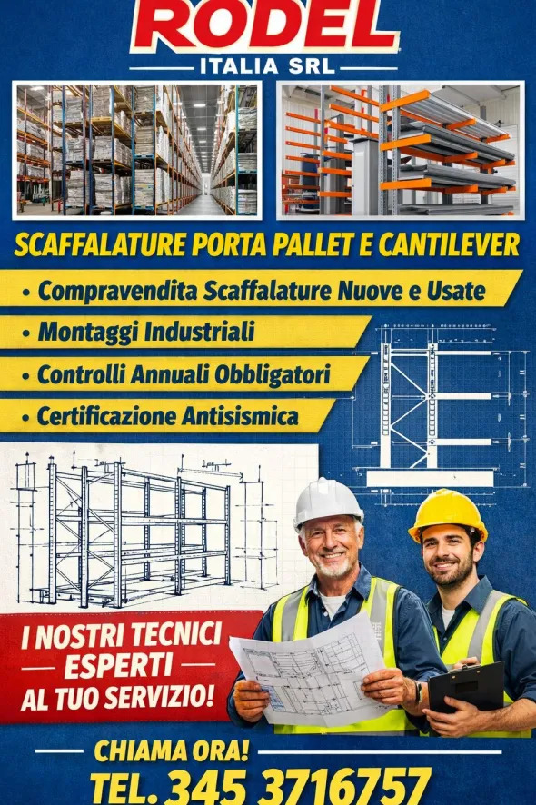 Scaffalatura da magazzino