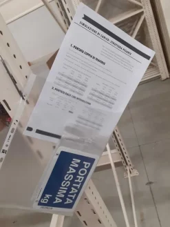 Scaffalatura daMagazzino pari al nuovo
