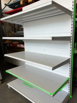 Scaffalatura da negozio