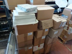 4#7455 Scaffalatura e stock carta
