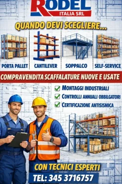 Scaffalatura industriale