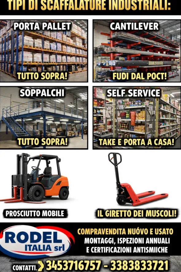 Scaffalatura industriale