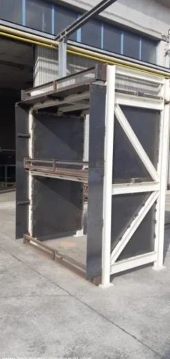 SCAFFALATURA INDUSTRIALE 6 pallets EPAL 80x120