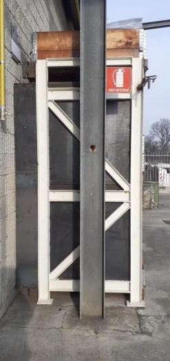 SCAFFALATURA INDUSTRIALE 6 pallets EPAL 80x120