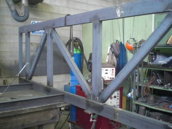 SCAFFALATURA INDUSTRIALE 6 pallets EPAL 80x120