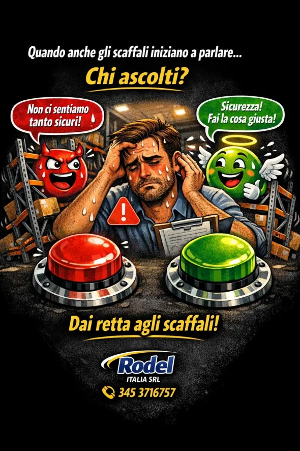 Scaffalatura metallica