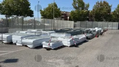 1#9407 Scaffalatura metallica Metalsistem leggera Super 1-2-3
