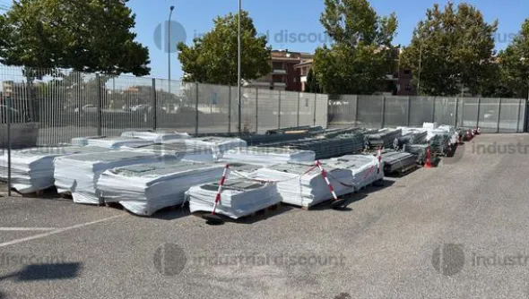 1#9407 Scaffalatura metallica Metalsistem leggera Super 1-2-3