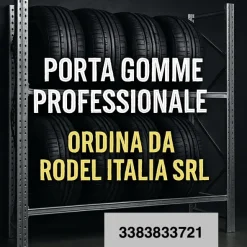 Scaffalatura porta gomme napoli