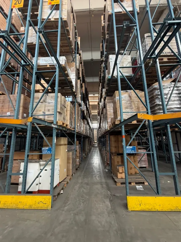 Scaffalatura porta pallet usata