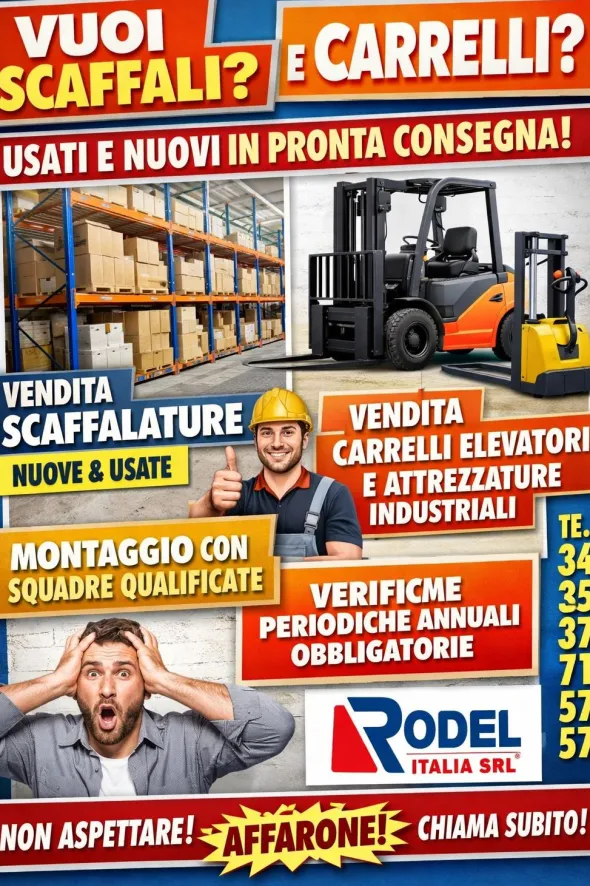 Scaffalatura robusta Rodel Italia