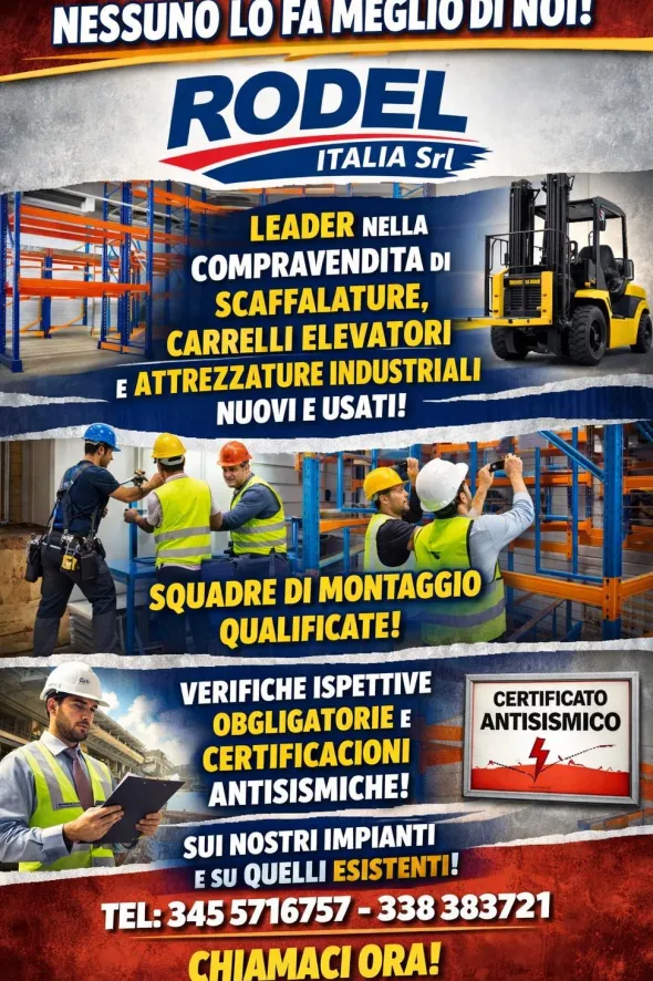 Scaffalatura Rodel Italia