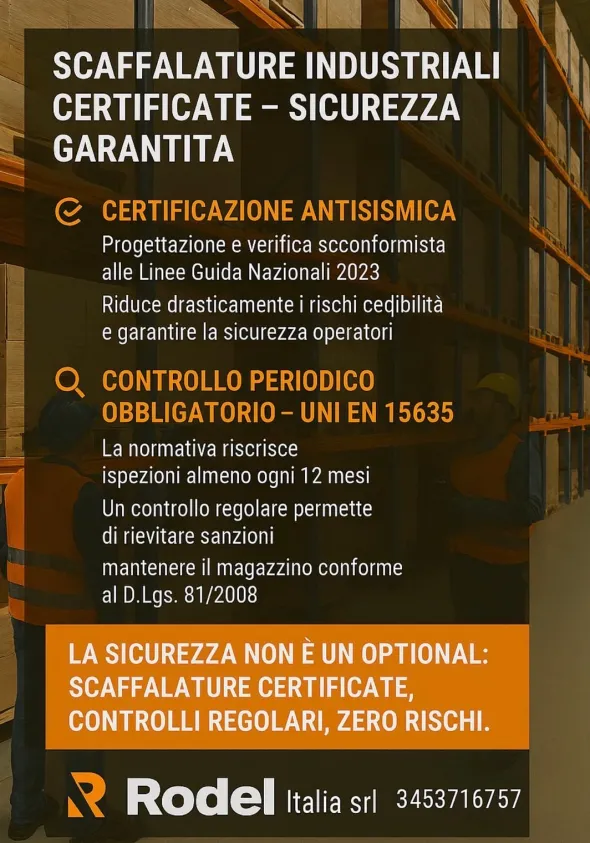 Scaffalatura usata napoli
