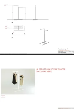 Scaffalature usate per negozio