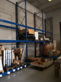 Scaffali pallets 8 campate metri 21,60 altezza mt 5,5