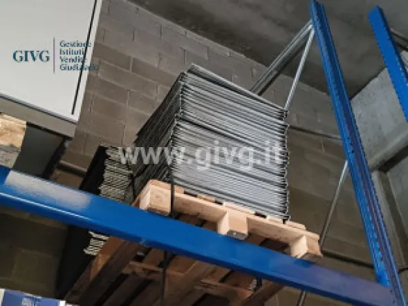 Scaffali pallets 8 campate metri 21,60 altezza mt 5,5