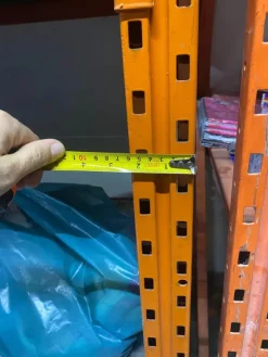 scaffali porta pallet 23 metri su 2 livelli