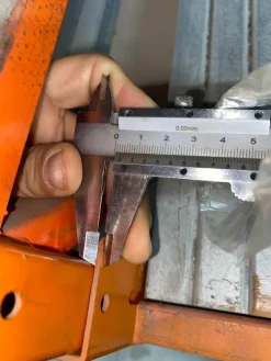 scaffali porta pallet 23 metri su 2 livelli