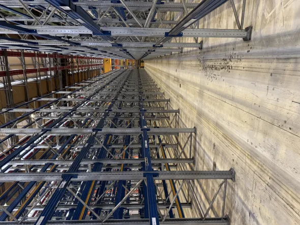 scaffali usati certificati per magazzino