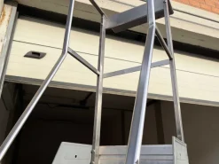 Scala a Castello Palchetto Acciaio Inox H 200