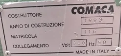 SCANTONATRICE COMACA MODVAR 250- 6 mM