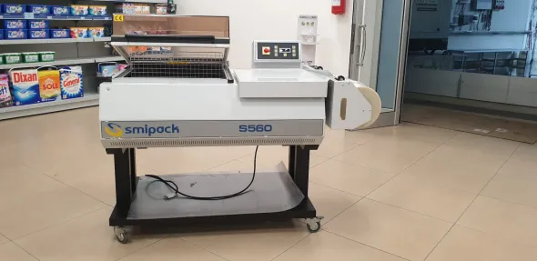 S560 - Confezionatrice angolare a campana