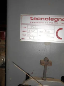 25#17571 Scorniciatrice Weining e levigatrice Tecnolegno