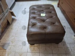 37#9481 Sedia Frag con pouffe e comodini