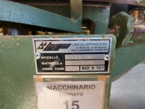 6#6135 Sega Agazzani e Troncatrice STB