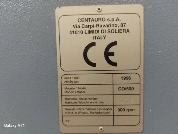 63#7922 Sega a nastro Centauro CO/500