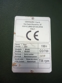 Sega a nastro CENTAURO CO700 CE usata
