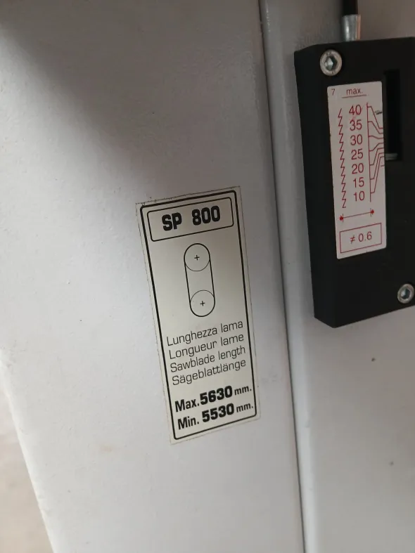 Sega a nastro CENTAURO SP800 CE usata