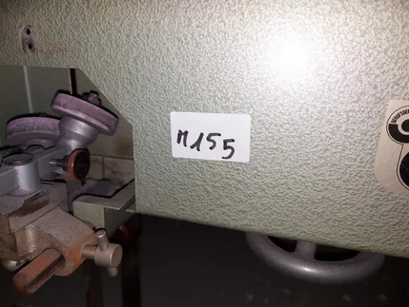155#6059 Sega a nastro per tessuto Kuris e pressa adesivatrice