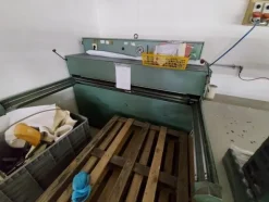 155#6059 Sega a nastro per tessuto Kuris e pressa adesivatrice
