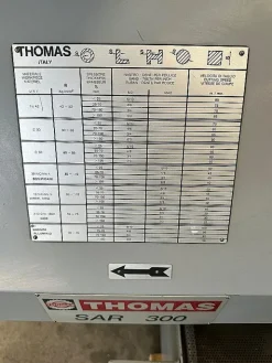 Sega a nastro Thomas SAR 300