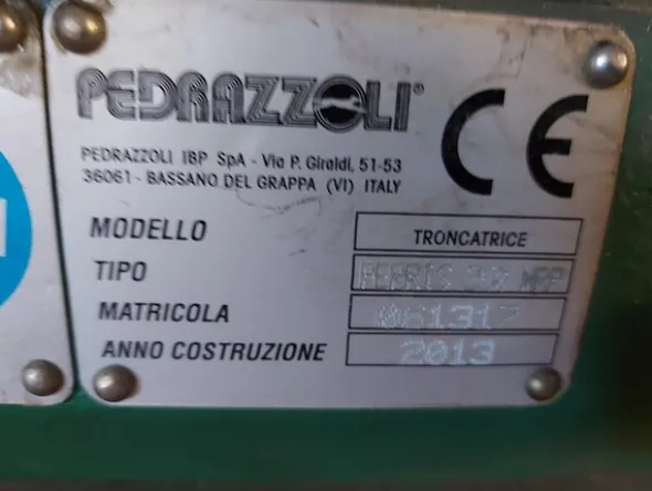2#7272 Sega circolare Pedrazzoli
