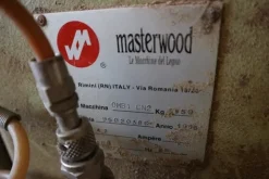 11#6340 Sega multilame Gabbiani e bedanatrice CNC Masterwod