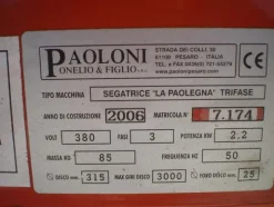 15#3685 Segatrice a disco Paoloni