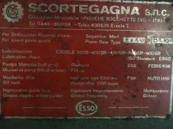 Segatrice alternativa Scortegagna Ercole 450