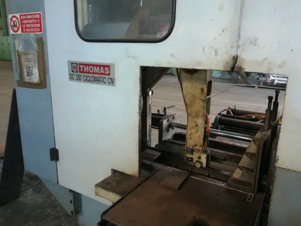 Segatrice a nastro Aut. THOMAS Mod DC 550 CICLOMATIC Cn