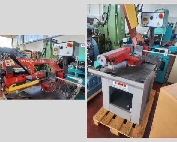 Segatrice a nastro manuale BIANCO Mod 270