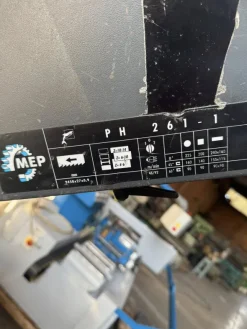 Segatrice a nastro manuale MEP usata