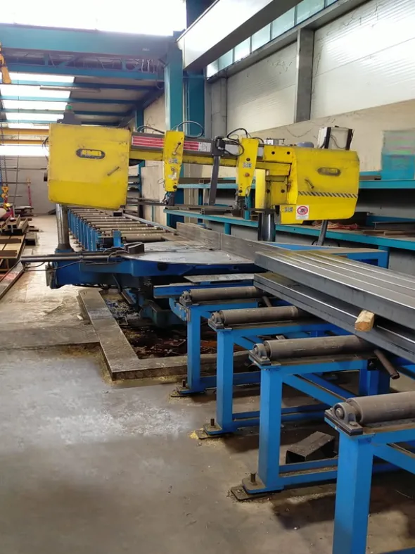 Segatrice a nastro per tagli 0°FMB mod Olimpus 1