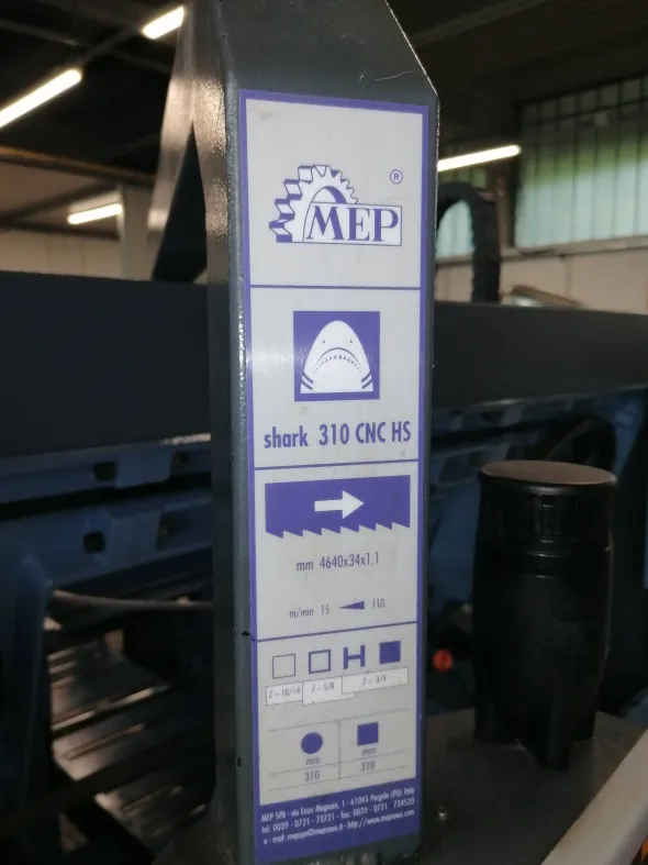 Segatrice automatica MEP Shark 310 CNC HS