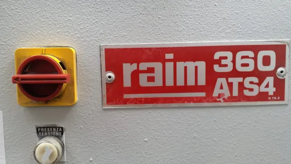 SEGHETTO A NASTRO RAIM 360 MODELLO ATS4 AUTOMATICO