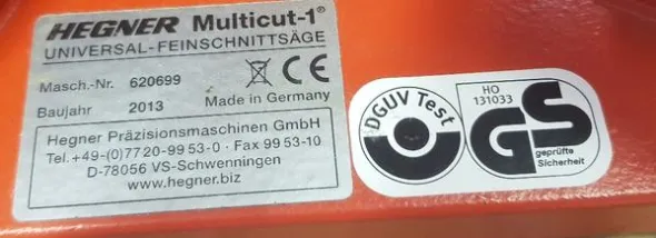 47#2991 Seghetto modellismo Hegner multicut 1